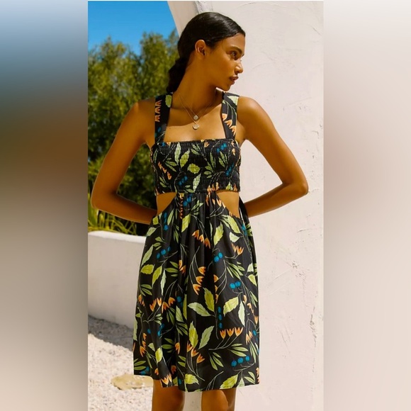 Anthropologie brenda quinn bandeau cutout dress - Picture 1 of 6